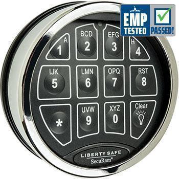 SafeLogic BackLit | Electronic Safe Lock | Mike Ward's Liberty Safes ...
