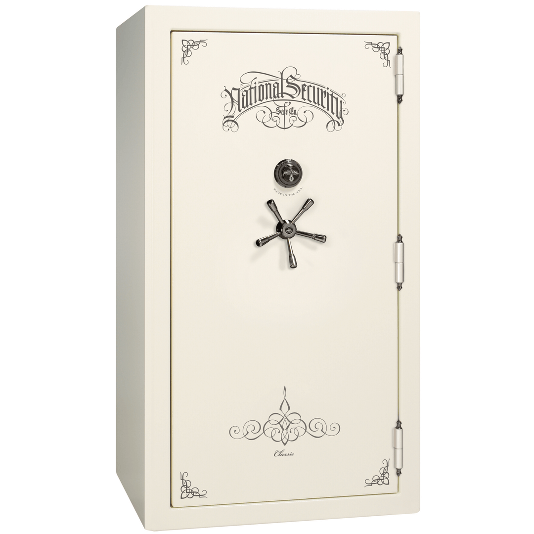 Classic Plus Series | Level 7 Security | 110 Minute Fire Protection | 50 | DIMENSIONS: 72.5"(H) X 42"(W) X 32"(D) | Black Gloss | Mechanical Lock