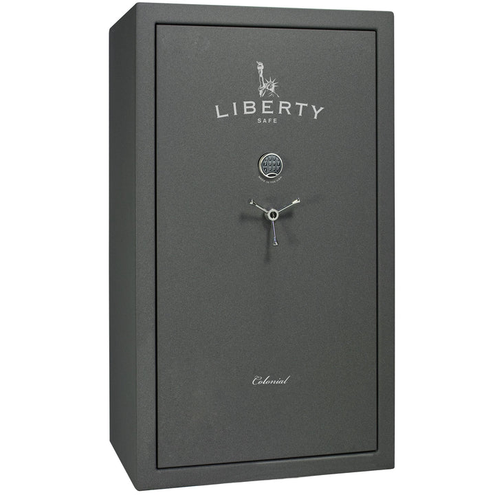 Colonial Series | Level 4 Security | 75 Minute Fire Protection | 50 | DIMENSIONS: 72.5"(H) X 42"(W) X 27.5"(D*) | Granite Textured | Electronic Lock - Closed